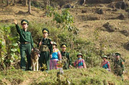 Xây dựng thế trận biên phòng toàn dân vững mạnh